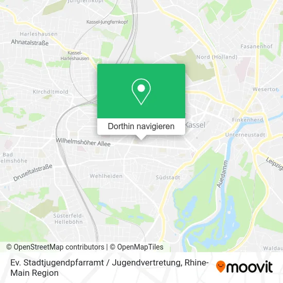 Ev. Stadtjugendpfarramt / Jugendvertretung Karte