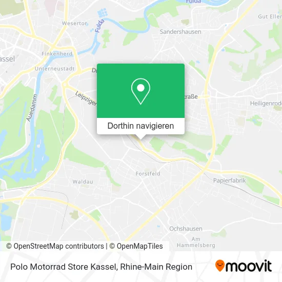 Polo Motorrad Store Kassel Karte