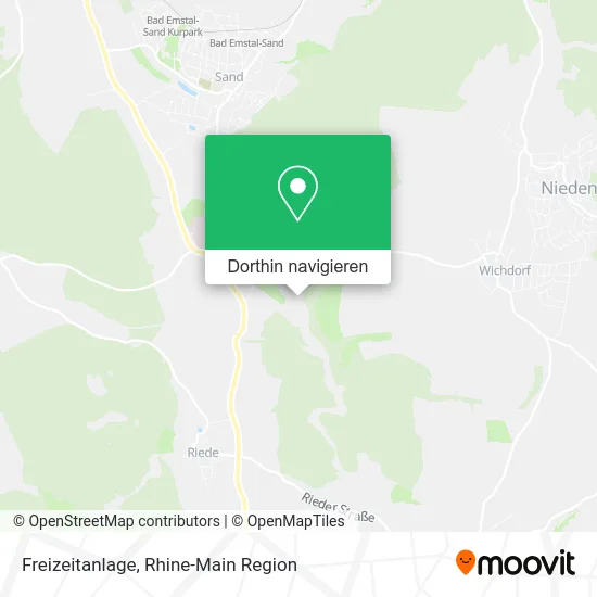 Freizeitanlage Karte