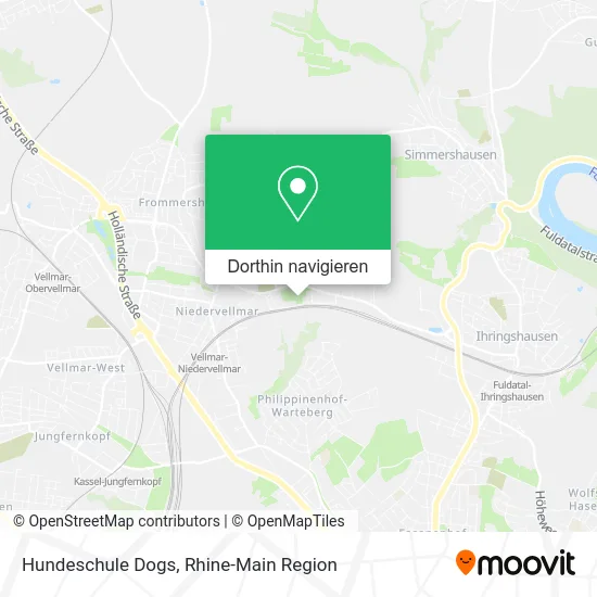 Hundeschule Dogs Karte