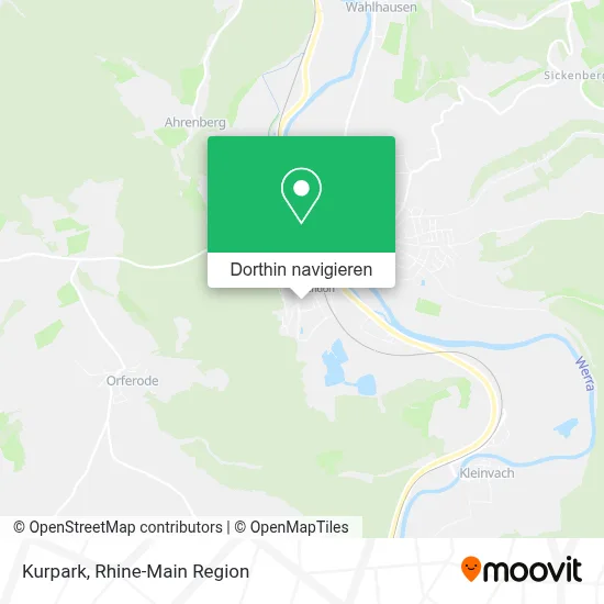 Kurpark Karte