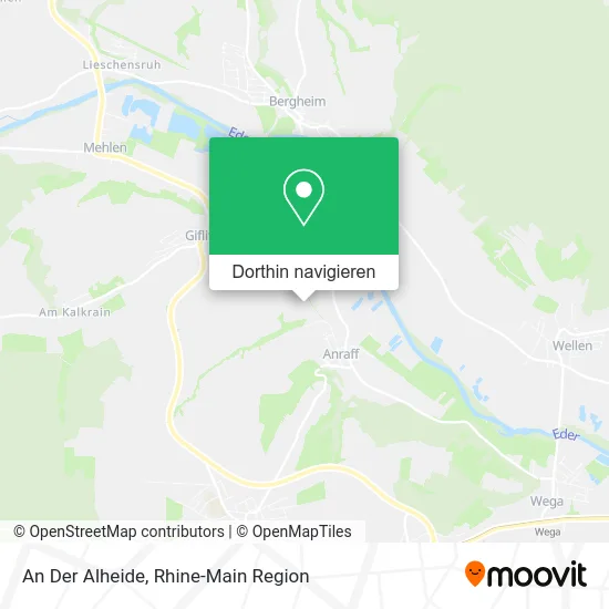 An Der Alheide Karte