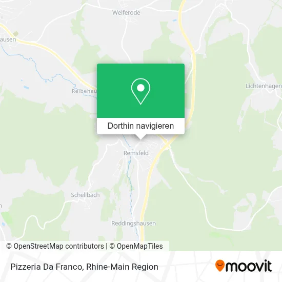 Pizzeria Da Franco Karte