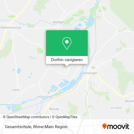 Gesamtschule Karte