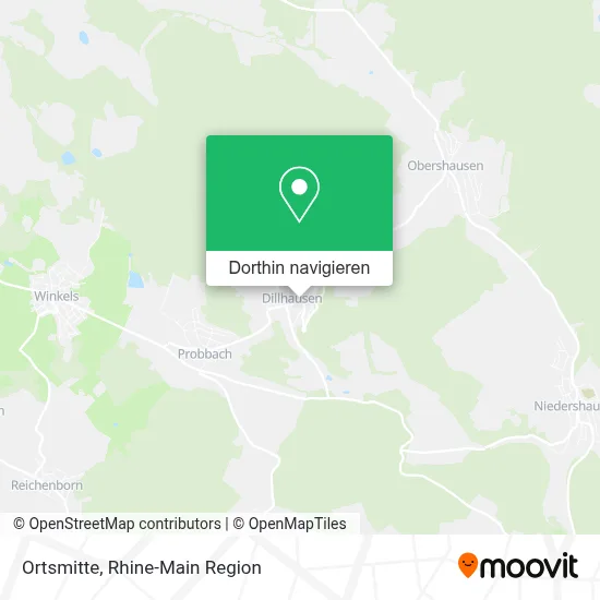 Ortsmitte Karte