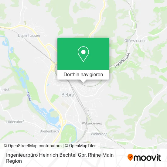 Ingenieurbüro Heinrich Bechtel Gbr Karte