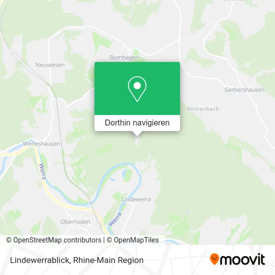 Lindewerrablick Karte