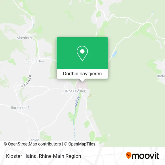 Kloster Haina Karte