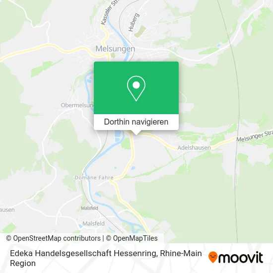 Edeka Handelsgesellschaft Hessenring Karte