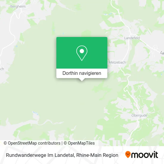 Rundwanderwege Im Landetal Karte