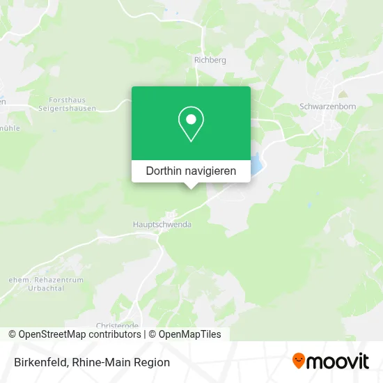 Birkenfeld Karte