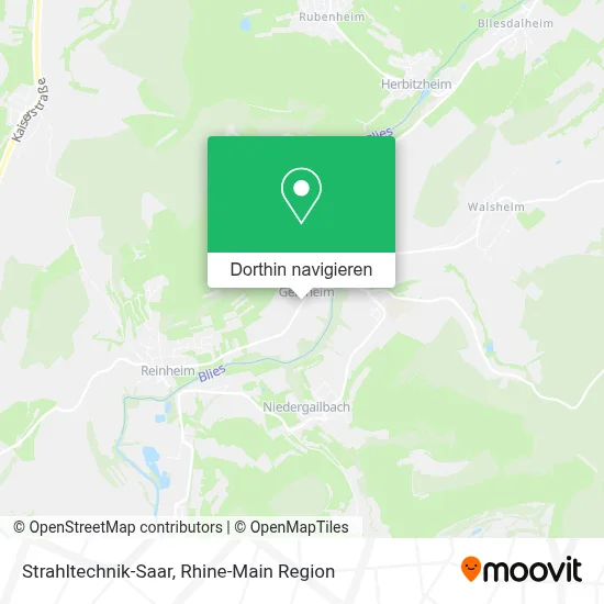 Strahltechnik-Saar Karte