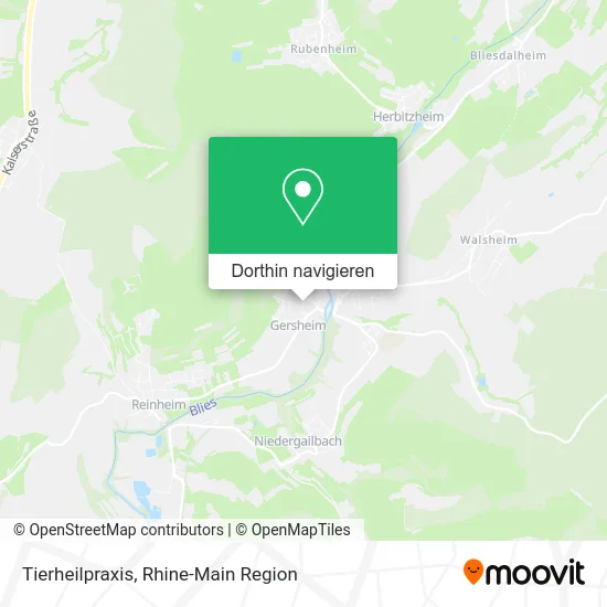 Tierheilpraxis Karte