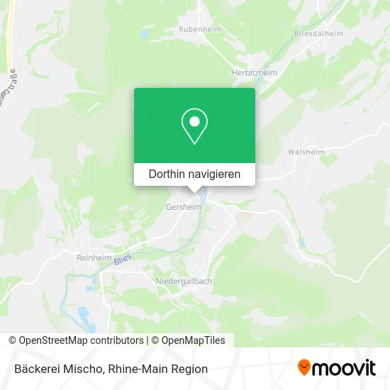 Bäckerei Mischo Karte