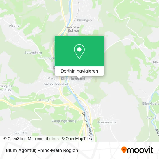 Blum Agentur Karte