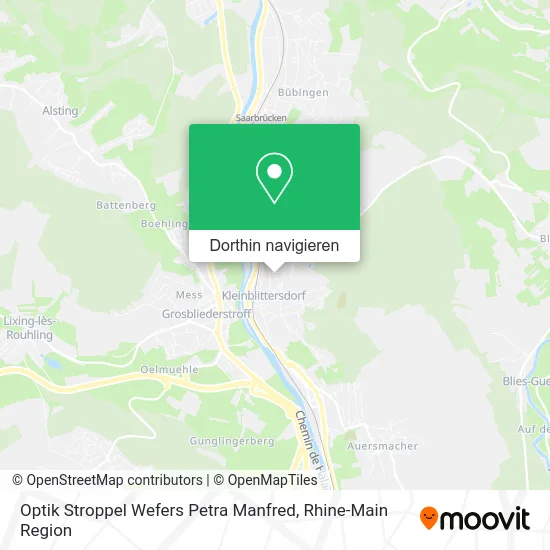 Optik Stroppel Wefers Petra Manfred Karte