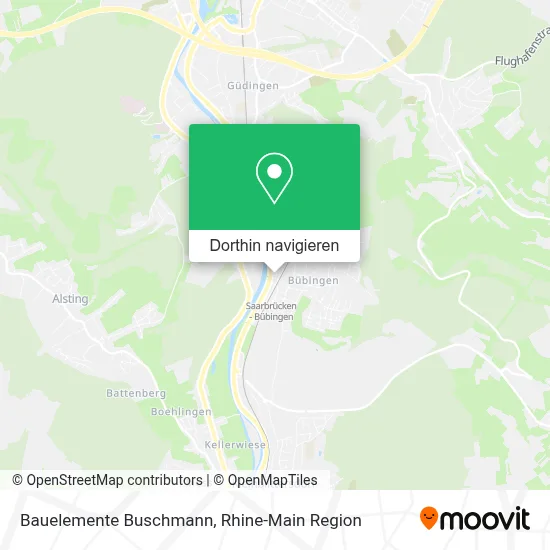 Bauelemente Buschmann Karte