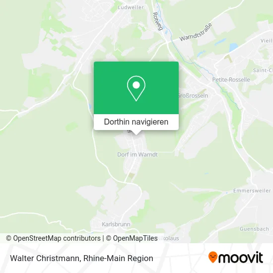 Walter Christmann Karte