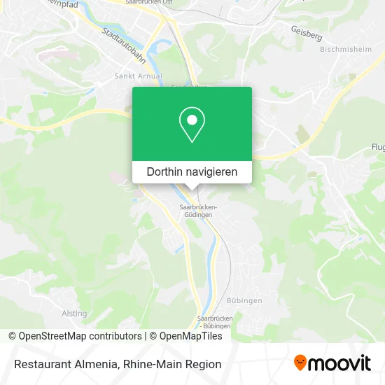 Restaurant Almenia Karte