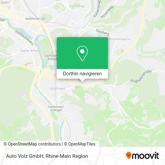 Auto Volz GmbH Karte