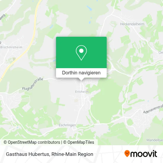 Gasthaus Hubertus Karte