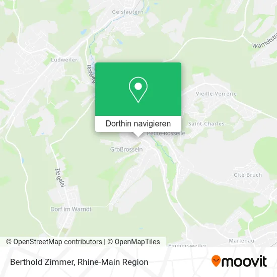 Berthold Zimmer Karte