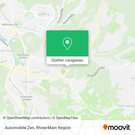 Automobile Zen Karte