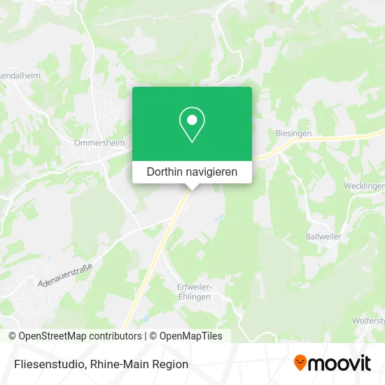 Fliesenstudio Karte