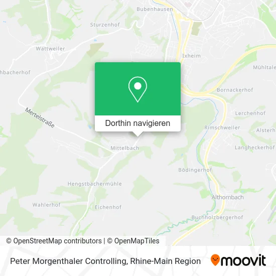 Peter Morgenthaler Controlling Karte