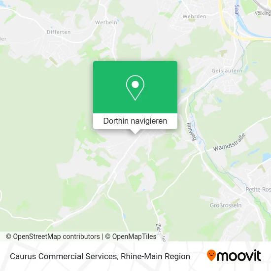 Caurus Commercial Services Karte