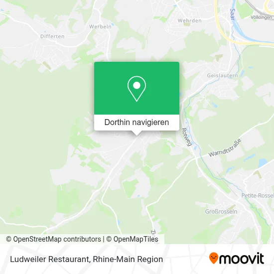 Ludweiler Restaurant Karte