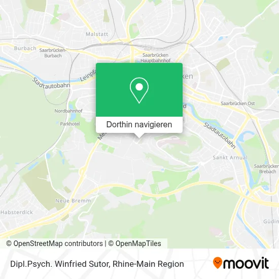 Dipl.Psych. Winfried Sutor Karte