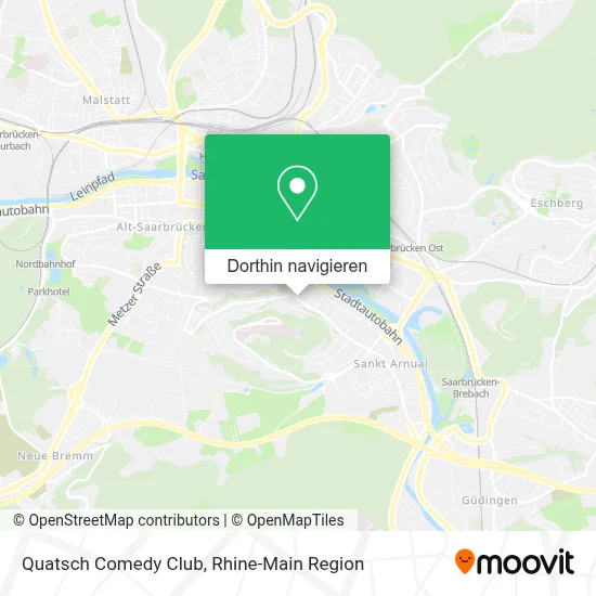 Quatsch Comedy Club Karte