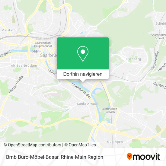Bmb Büro-Möbel-Basar Karte