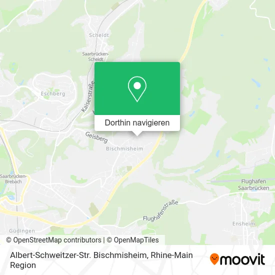 Albert-Schweitzer-Str. Bischmisheim Karte