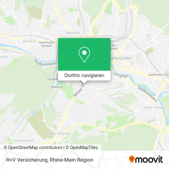 R+V Versicherung Karte