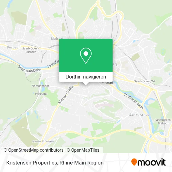 Kristensen Properties Karte