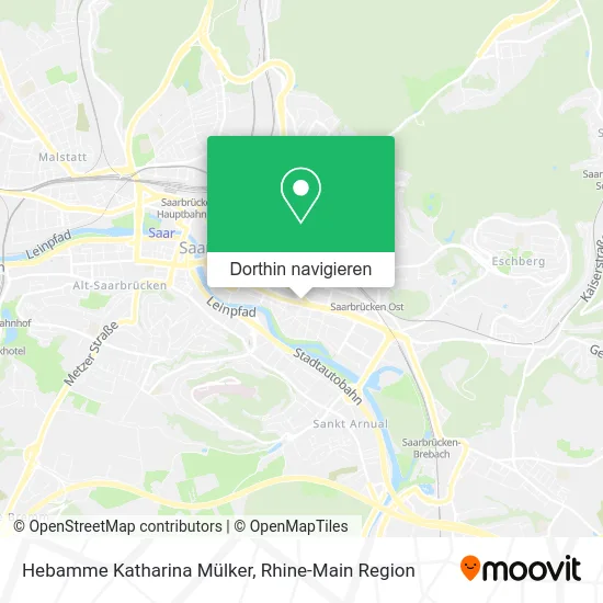 Hebamme Katharina Mülker Karte