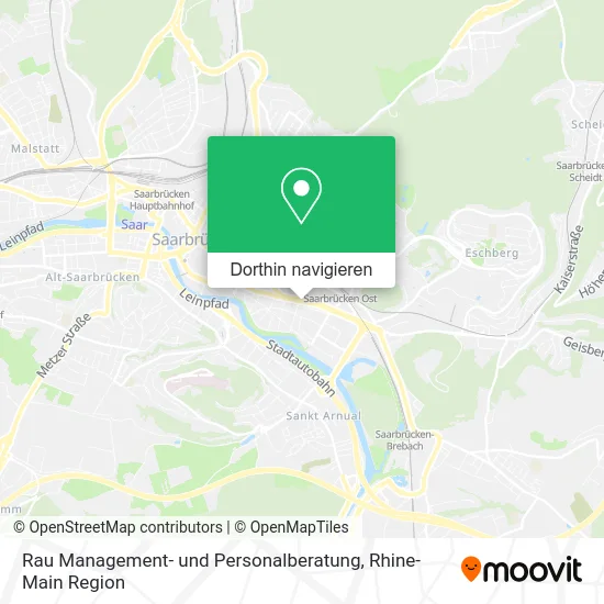 Rau Management- und Personalberatung Karte