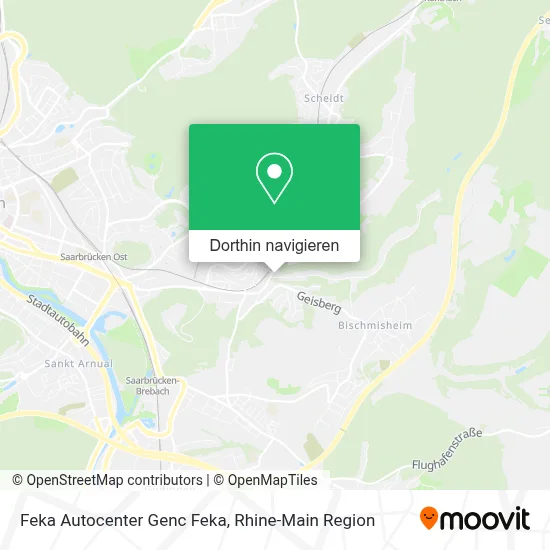 Feka Autocenter Genc Feka Karte