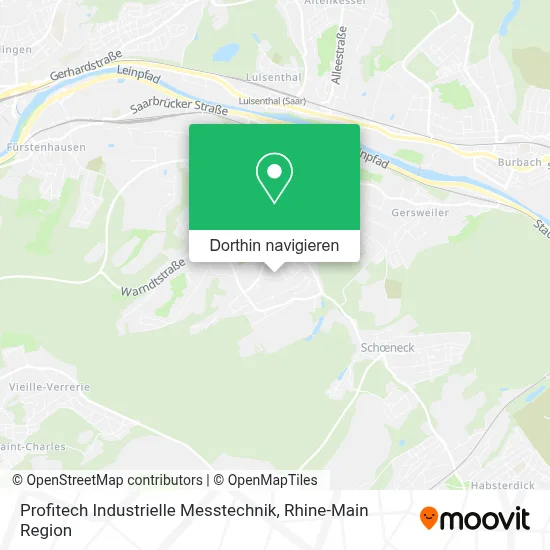 Profitech Industrielle Messtechnik Karte