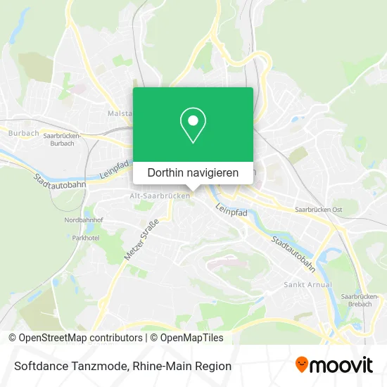 Softdance Tanzmode Karte