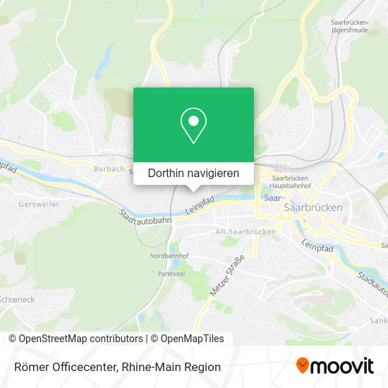 Römer Officecenter Karte