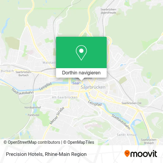 Precision Hotels Karte