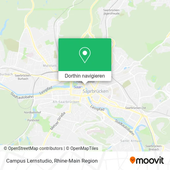 Campus Lernstudio Karte