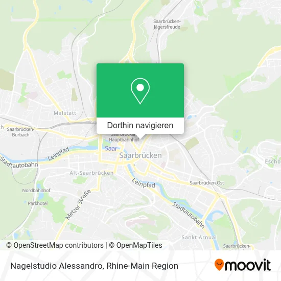 Nagelstudio Alessandro Karte