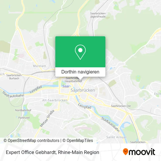 Expert Office Gebhardt Karte