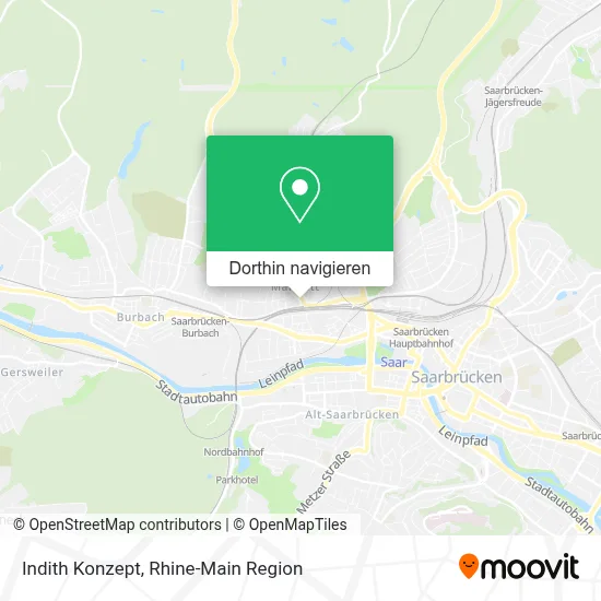 Indith Konzept Karte