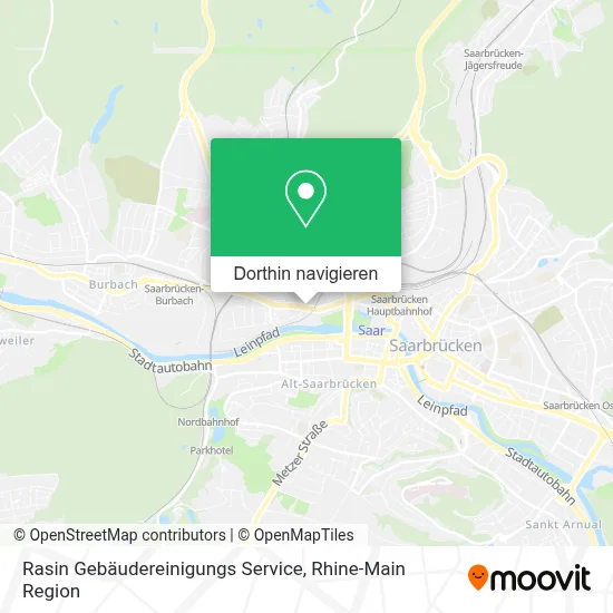 Rasin Gebäudereinigungs Service Karte
