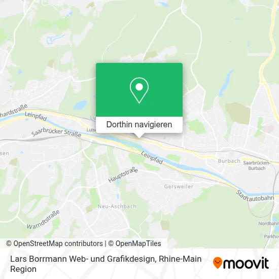 Lars Borrmann Web- und Grafikdesign Karte